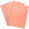 Картон цветной тонирован в массе красный А4 50 л/уп 200г КЦА4роз