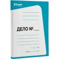 Скоросшиватель картон. ДЕЛО 440г/м2 мелован,голубой