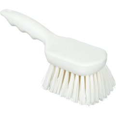 Щетка HACCPER с короткой ручкой, жесткая, 218 мм, белая 864001W