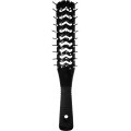 Расческа вентилируемая Lei, двухсторонняя,  пластик, чер