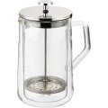Френч-пресс 1000мл Кирай боросил.стекло, пластик ручка (BX608)