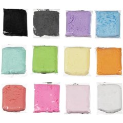 Воздушный пластилин Genio Kids Легкий пластилин 12 цветов TA1710