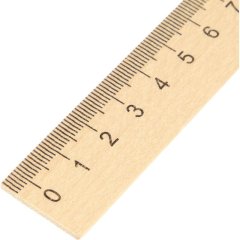 Линейка деревянная 30см, лд30