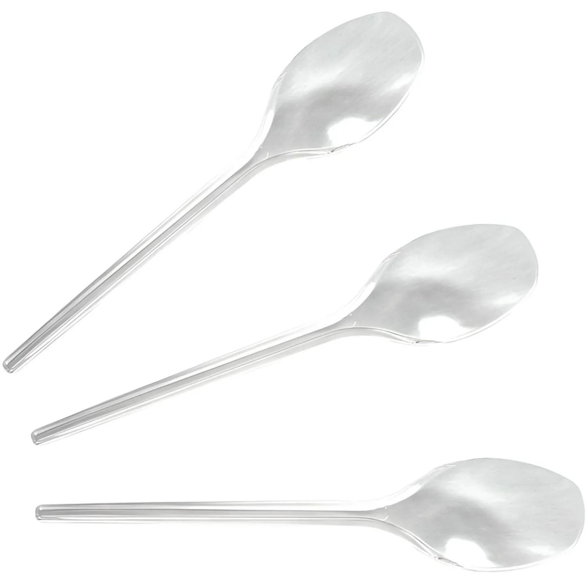 Ложка одноразовая чайная 125 мм, прозрачная ПС 100шт/уп