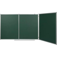 Доска магнитно-меловая Выбор Есть 100х250см 3-секц