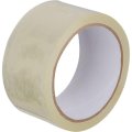 Клейкая лента упаковочная 48ммx50мх40мкм прозрачная, 6 шт/уп