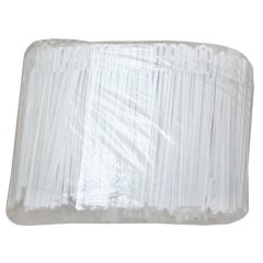 Размешиватель одноразовый 160мм,белый, КОМУС ПП 1000 шт/уп