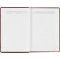 Ежедневник датированный 2026, бордо,А6, 100х150 мм,336 стр,Agenda