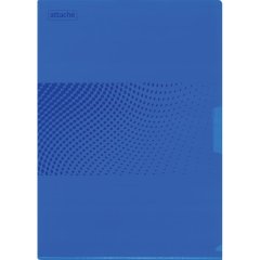 Папка уголок А4, 180мкм, Attache Digital ассорти, 6 шт.уп.