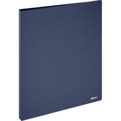 Скоросшиватель пластиковый с пруж.мех.Комус синий