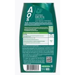 Средство для мытья посуды AOS ЭКО с Фруктовыми кислотами 900гр