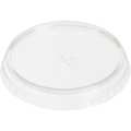 Крышка для стакана d95мм плоская с отверстием ПЭТ 1000шт/кор