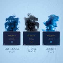 Картридж чернильн для пер.ручки WATERMAN Cartridge Size Stand син S0110860