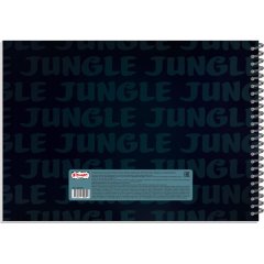 Альбом для рисования Комус Класс Дикие животные,А4,40л,спираль,в асс,2шт/уп