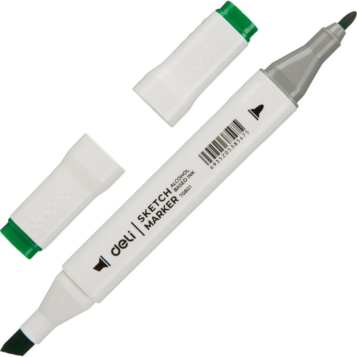 Набор маркеров для скетчинга Deli E70801-36 36цв/наб. двухстор