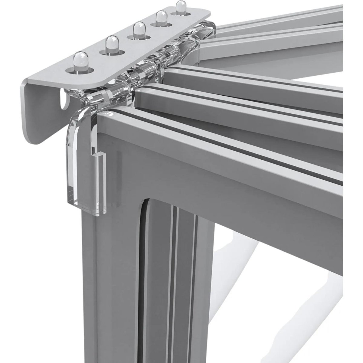 Демосистема настенная Attache 5 панелей А2, пластик