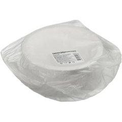 Тарелка одноразовая биоразлагаемая D=180 мм, 1200шт/кор