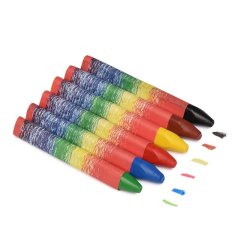 Мелки восковые Луч Кроха 6цв трехгранные 12С 870-08