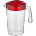 Кувшин мерный 1 л. с крышкой, п/п прозрачн. GP 77189
