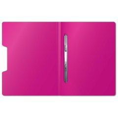 Скоросшиватель пластиковый с пруж.мех. Attache Digital,розовый