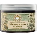 Мыло для бани Черное мыло Агафьи Травы и сборы Агафьи РБА 500 мл