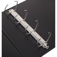 Папка на 4-х кольцах Панорама Attache 75мм черная