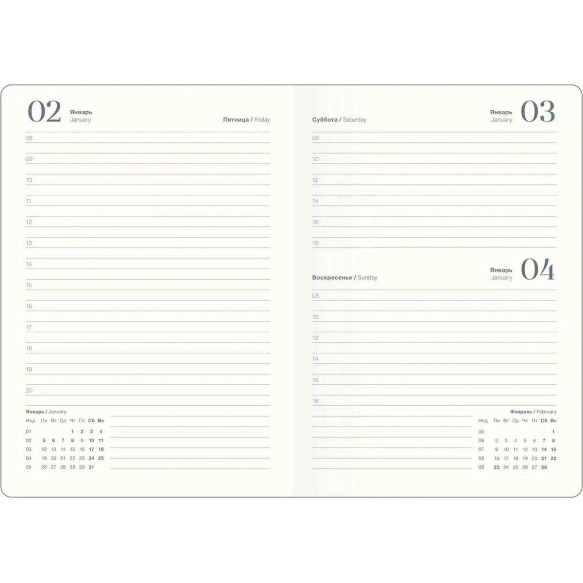 Ежедневник датированный 2026 IF 14х20см 176л, интегр Fortune I1723/black