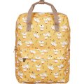 Рюкзак  Квадро Гуси,  желтый, 1 отд., 3 кармана,37х28х13