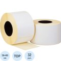 Термоэтикетки ТОП 58х80, 500 шт/рул, вт.40, мороз. Кл. 32рул/уп