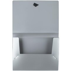 Папка на резинках Attache Metallics А4 800мкм, 40мм, серый