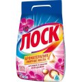 Порошок стиральный ЛОСК Арома Орхидея и Масло Макадамии автомат 2,7кг
