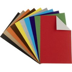 Картон цветной 10л +цв.бумага 16л,А4,Набор для творчества АНИМЕ 69928