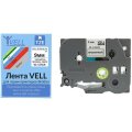 Картридж Vell VL-121CH(с чипом,9 мм,чер.на прозрач.)для PT-100E/100ECH/D200