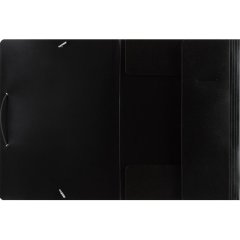 Папка на резинках ATTACHE F315/06 черная
