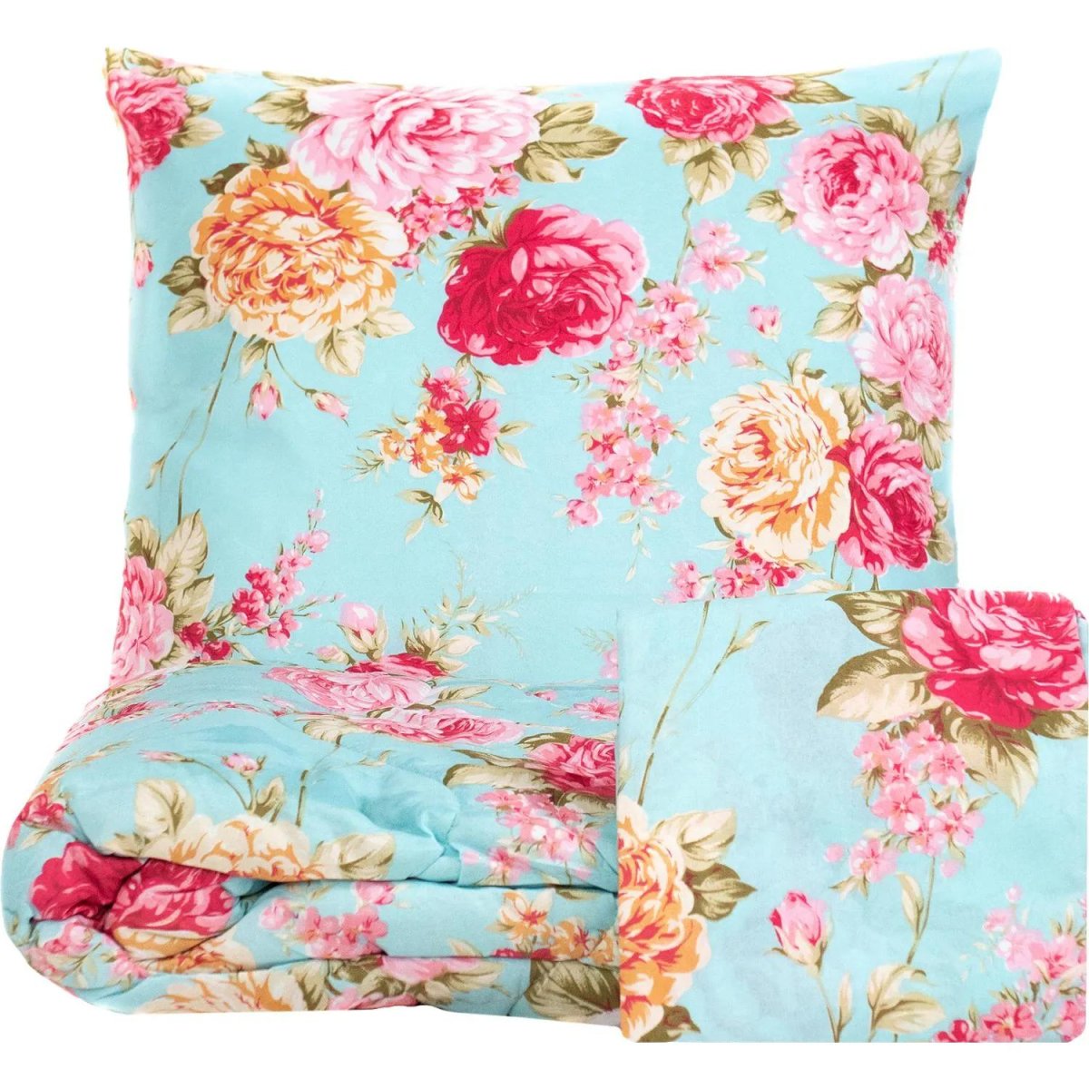 Набор спальный, ЛН, 2сп(одеяло, наволочки, простыня),полисатин, пэ волокно