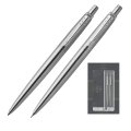 Набор пишущих принадл. PARKER Jotter Stainless Steel шар.ручка+кар,2093256