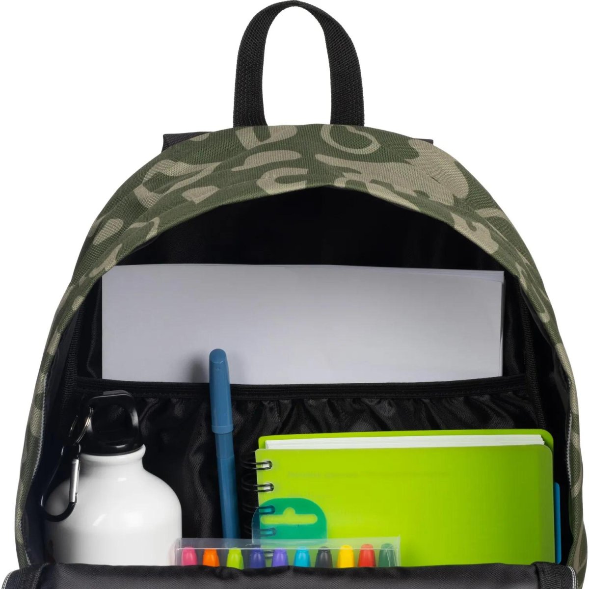 Рюкзак школьный Комус Класс Light symbol, Хаки, 1 отд