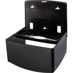 Диспенсер для полотенец лист V-слож черный R-1318B