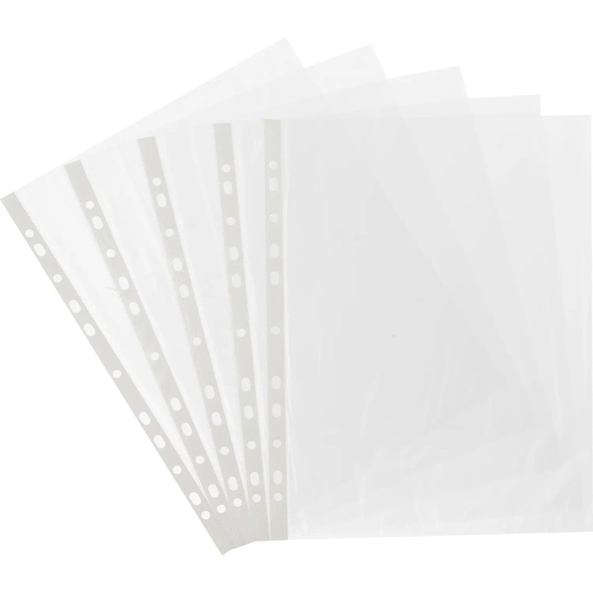 Файл-вкладыш А4 22-25мкм Выбор есть, гладкие, с перф, 100шт./уп