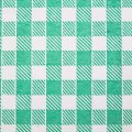 Скатерть одноразовая Luscan, 120х200см 6шт/рулон, зеленая клетка