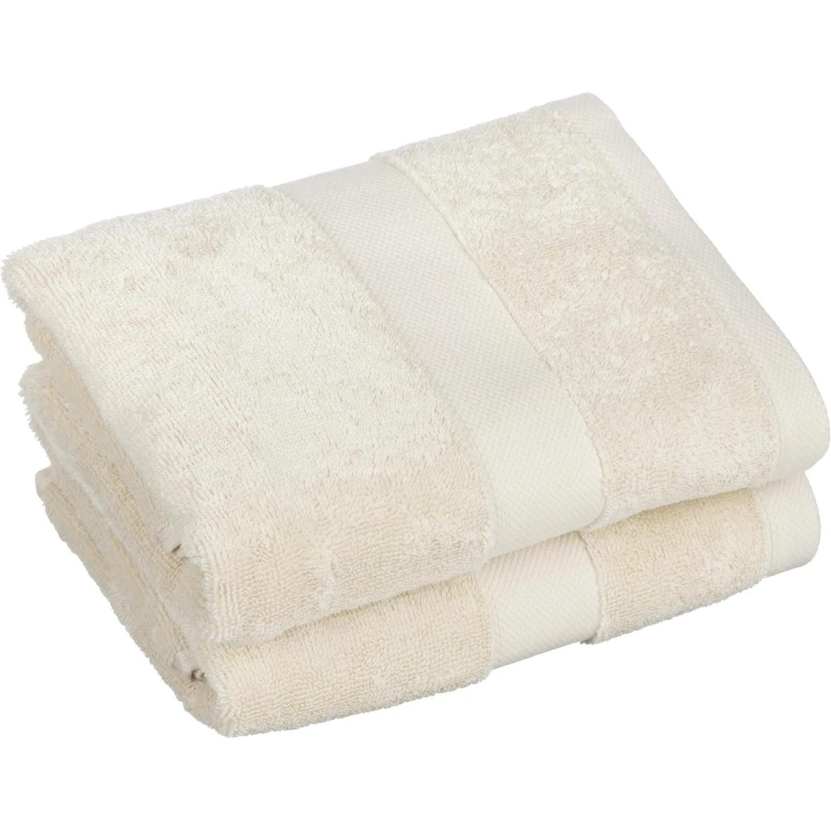Набор полотенец махровых Делио Комус/аквасофт 550г/м2, 50x90, экрю,2 шт/наб