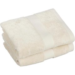 Набор полотенец махровых Делио Комус/аквасофт 550г/м2, 50x90, экрю,2 шт/наб