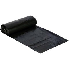 Мешки для мусора ПВД 120л 25мкм 25шт/рул черные 70х110см_МВ0236
