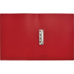 Папка с зажимом 055Z-E красный