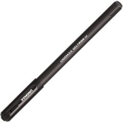 Ручка гелевая неавтомат. Unomax Geltron, д.ш. 0,5 мм, черная