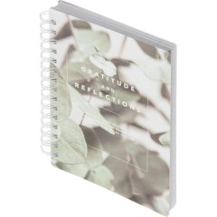 Блокнот BS, 102х142мм, 120л., клетка,  спираль. Botanica, эвкалипт, N4261