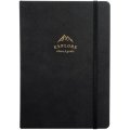 Ежедневник датированный 2026 IF 14х20см 176л, тв с рез, Explore I1715/black