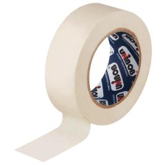 Клейкая лента бумажная (малярная) 48мм х 25м, креппированная