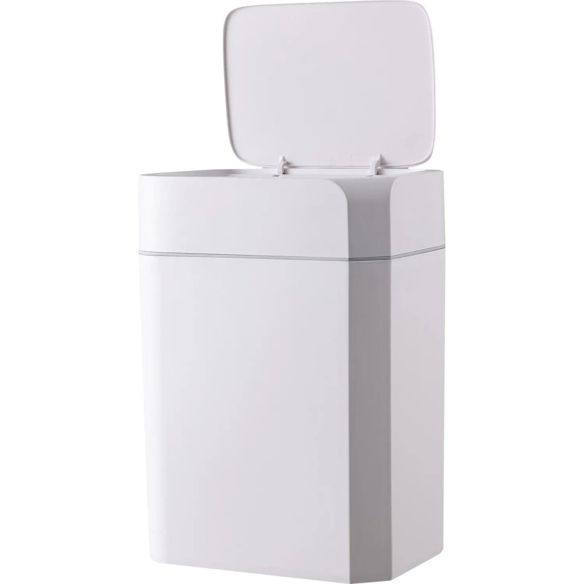 Ведро мусорное Kitchen Joy сенсорное пластиковое белое 16л_KJ-JAH6116