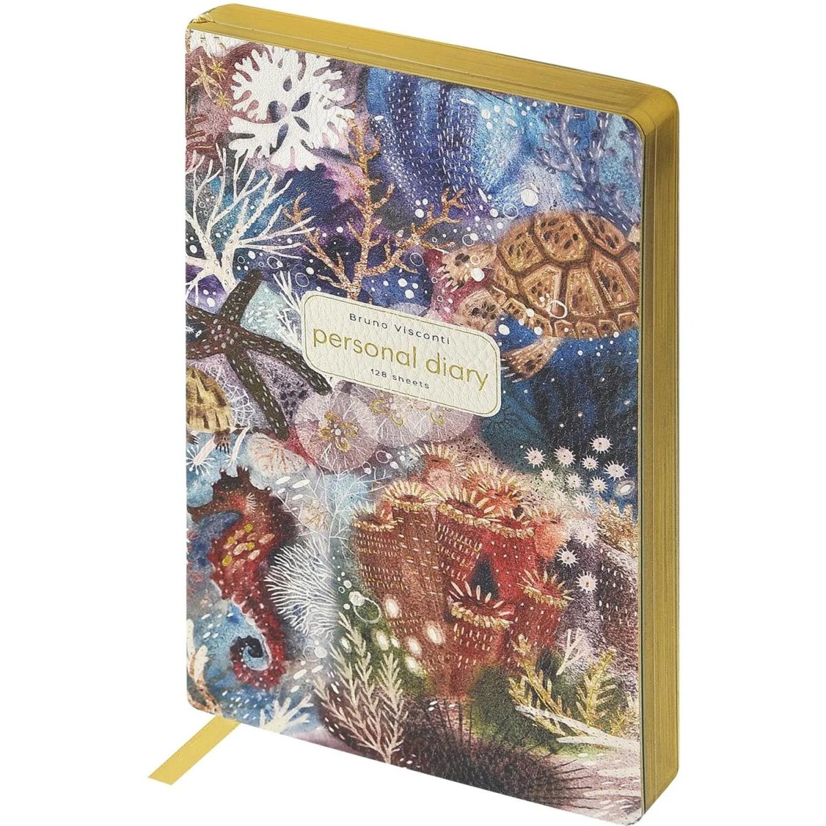 Набор подарочный ежедневник недат. А5 с ручкой,Фантазия.Кораллы,3-743/07-5